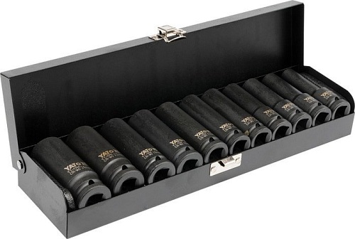 Набор торцевых головок Yato YT-1054 (11 предметов)