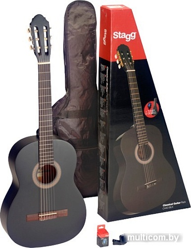 Акустическая гитара Stagg C440 M BLK Pack