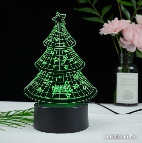 Светильник Camelion Елочка NL-406 14564