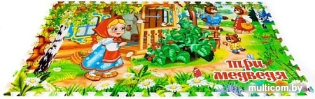 Коврик-пазл Играем вместе Три медведя FS-3BEAR