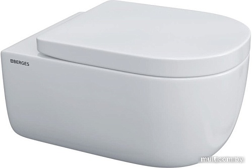 Унитаз Berges Wasserhaus Ego XL Rimless + Toma SO + Novum525 + L3 043233