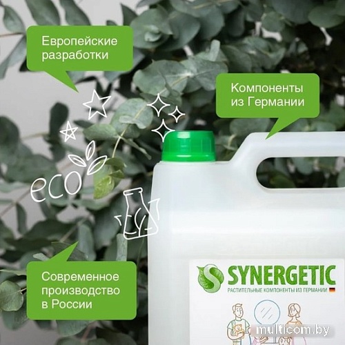 Гель для стирки Synergetic универсальный + кондиционер Утренняя роса (2x5 л)