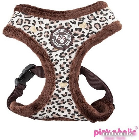 Шлейка Pinkaholic Leo Pug NAQD-AC7275-BR-S (коричневый)