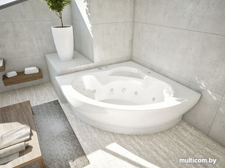 Ванна Aquatek Калипсо 146x146 (с экраном)