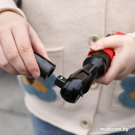 Пневматический гайковерт Deko DKPT03 SET 3