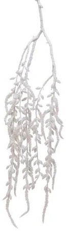 Рождественская ветка Kaemingk березка 220363 (белый)