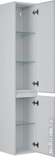 Belux Шкаф-пенал Неаполь ПН 40 (белый глянцевый)