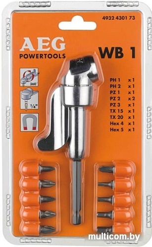 Набор бит AEG Powertools 4932430173