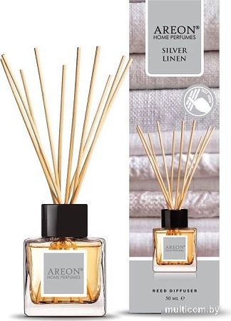 Аромадиффузор Areon Home Silver linen (50 мл)