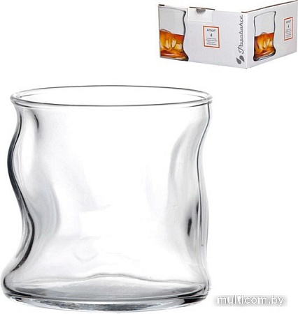 Набор стаканов для воды и напитков Pasabahce Аморф 420224/1113907 (4 шт)