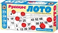 Настольная игра Русский стиль Лото русское с пластмассовыми фишками