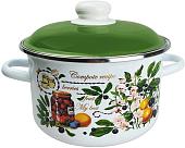Кастрюля СтальЭмаль Вкусный компот 6RD221М
