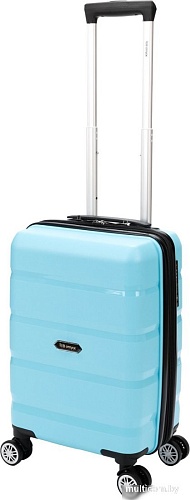 Чемодан-спиннер Torber В Отпуск T1902S (бирюзовый)