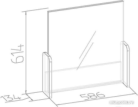 Глазов Sherlock 56 (орех шоколадный)