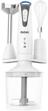 Погружной блендер BBK KBH0406 (белый/серый)