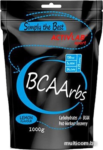 Аминокислоты Activlab BCAA RBS (1000 г, апельсин)