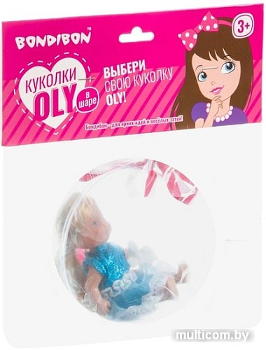 Кукла Bondibon OLY с собачкой ВВ3886