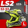 LS2 MX437 Fast 2 Mini Crusher (L, черный/желтый)
