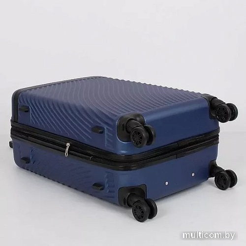 Чемодан-спиннер Grott 338-9108/5-26 (синий)
