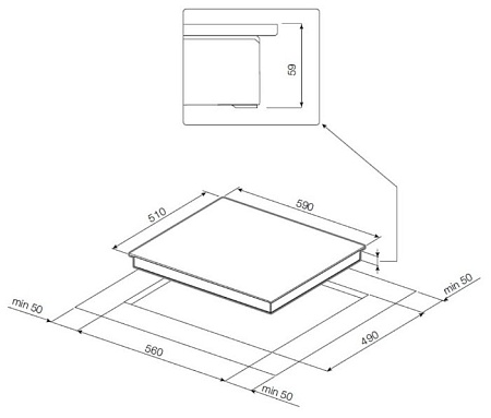 Варочная панель GRAUDE GSK 60.1 S