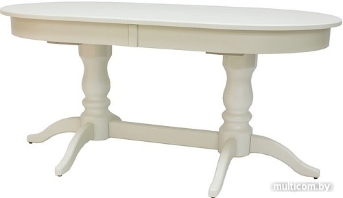 Обеденный стол Leset Каролина 1Р (слоновая кость)