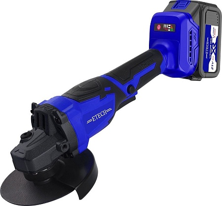 Угловая шлифмашина ETECH AG-21/125BL (с 2-мя АКБ)