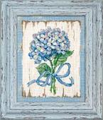 Набор для вышивания Letistitch Голубые цветы 2