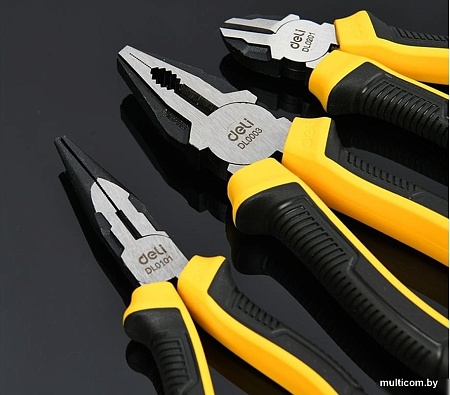 Набор пассатижей Deli DL0003-3 (3 предмета)