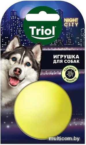 Игрушка для собак Triol Мяч-неон 12101172