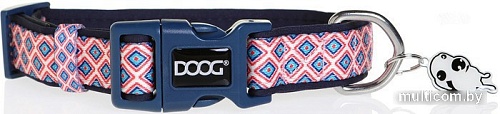 Ошейник Doog Gromit COLNRC-M (розовый/синий)