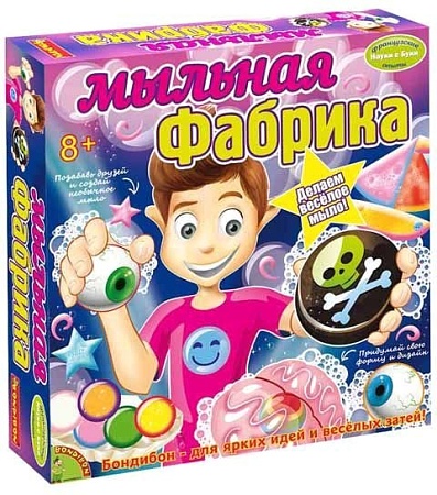 Набор для опытов Bondibon Науки с Буки Мыльная фабрика ВВ1122