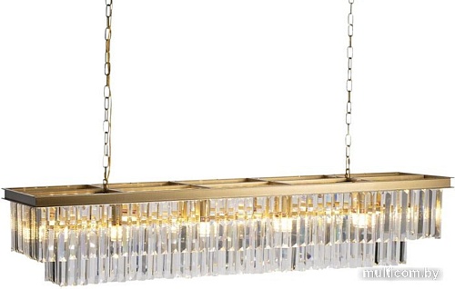 Подвесная люстра LOFT IT Prism Clear 10019/1200R Gold