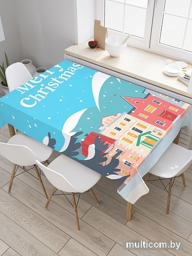 Скатерть JoyArty Рождественский городок tcox_380800_180x145