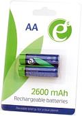 Аккумуляторы Gembird Rechargeable batteries AA 2600 mAh 2 шт. [EG-BA-AA26-01]