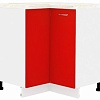 Шкаф напольный Кортекс-мебель Корнелия Мара НШУ угловой (красный-мадрид)