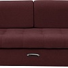 Диван Сириус Лидер-1 ППУ 185x110 (Eva 15 велюр темно-бордовый)