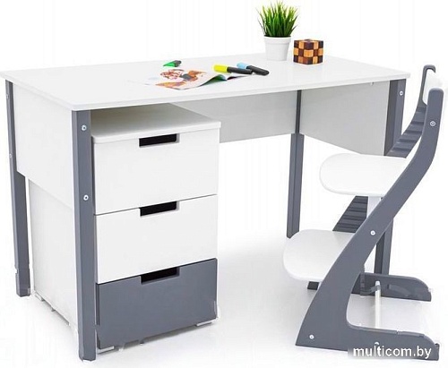 Тумба Бельмарко Svogen 1921 (графит/белый)