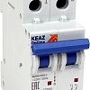 Выключатель автоматический КЭАЗ 2P C 16А 6кА OptiDin BM63-2C16-УХЛ3 260599