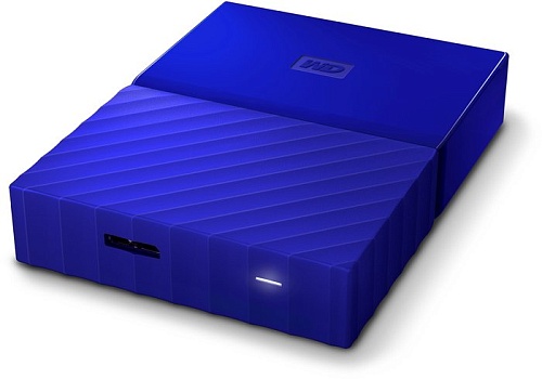 Внешний жесткий диск WD My Passport 4TB [WDBUAX0040BBL]