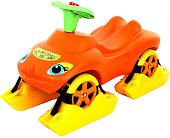 Каталка Полесье Мой любимый автомобиль (оранжевый) [44631]