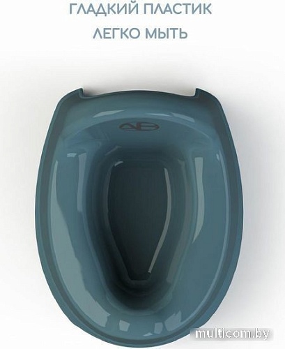 Детский горшок Amarobaby Elect AB221101El/18 (бирюзовый)