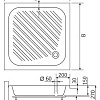 Душевой поддон RGW B/CL-S-A 90x90