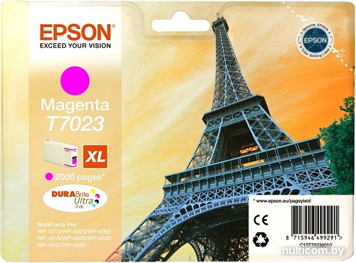 Картридж Epson C13T70234010