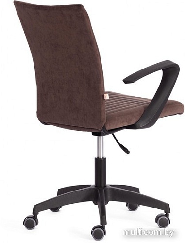 Офисное кресло TetChair Spark флок (коричневый)