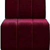Интерьерное кресло Brioli Руди Полоса (велюр, B48 вишневый)