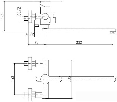 Смеситель Fashun A52201