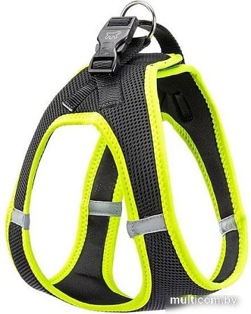 Шлейка Ferplast Kaori P 75469021 (XXS, черный/зеленый)