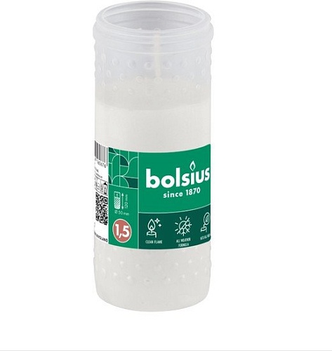 Набор свечей Bolsius Ритуальные масляные rp15 1.5 дня горения (белый)