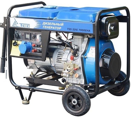 Дизельный генератор ТСС SDG 7000EHA