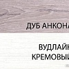 Комод Anrex Olivia 3S/56 (вудлайн кремовый/дуб анкона)